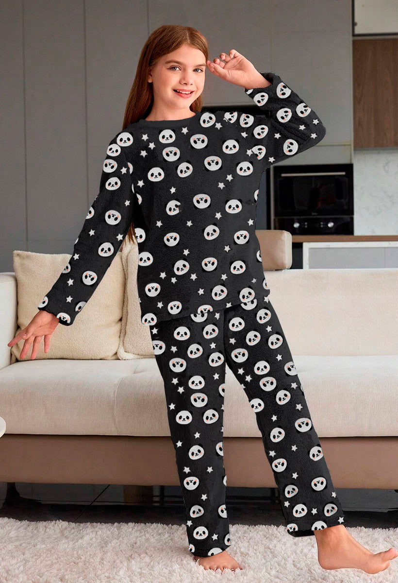 Pijama Para Niña Conjunto 2 Piezas Elegante invierno