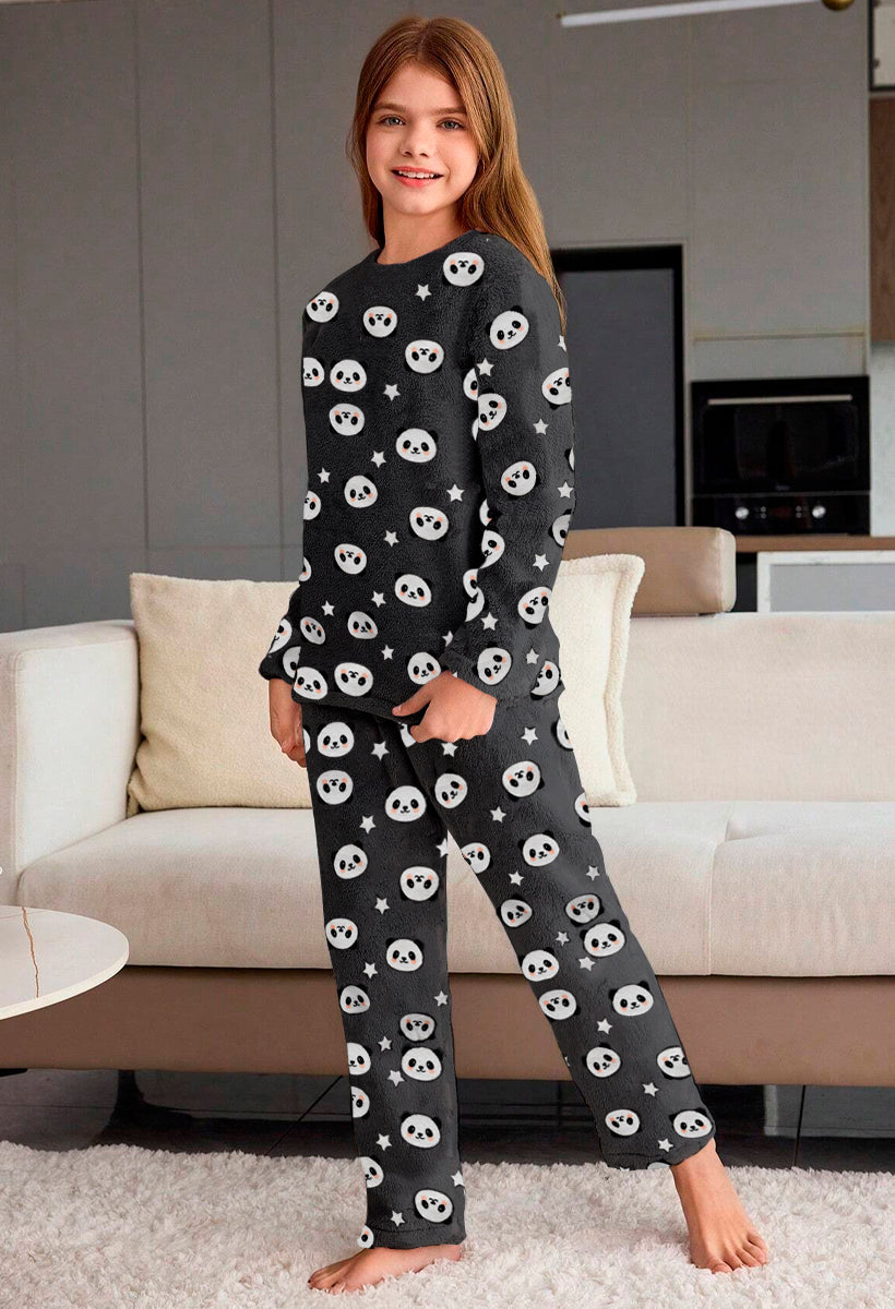 Pijama Para Niña Conjunto 2 Piezas Elegante invierno