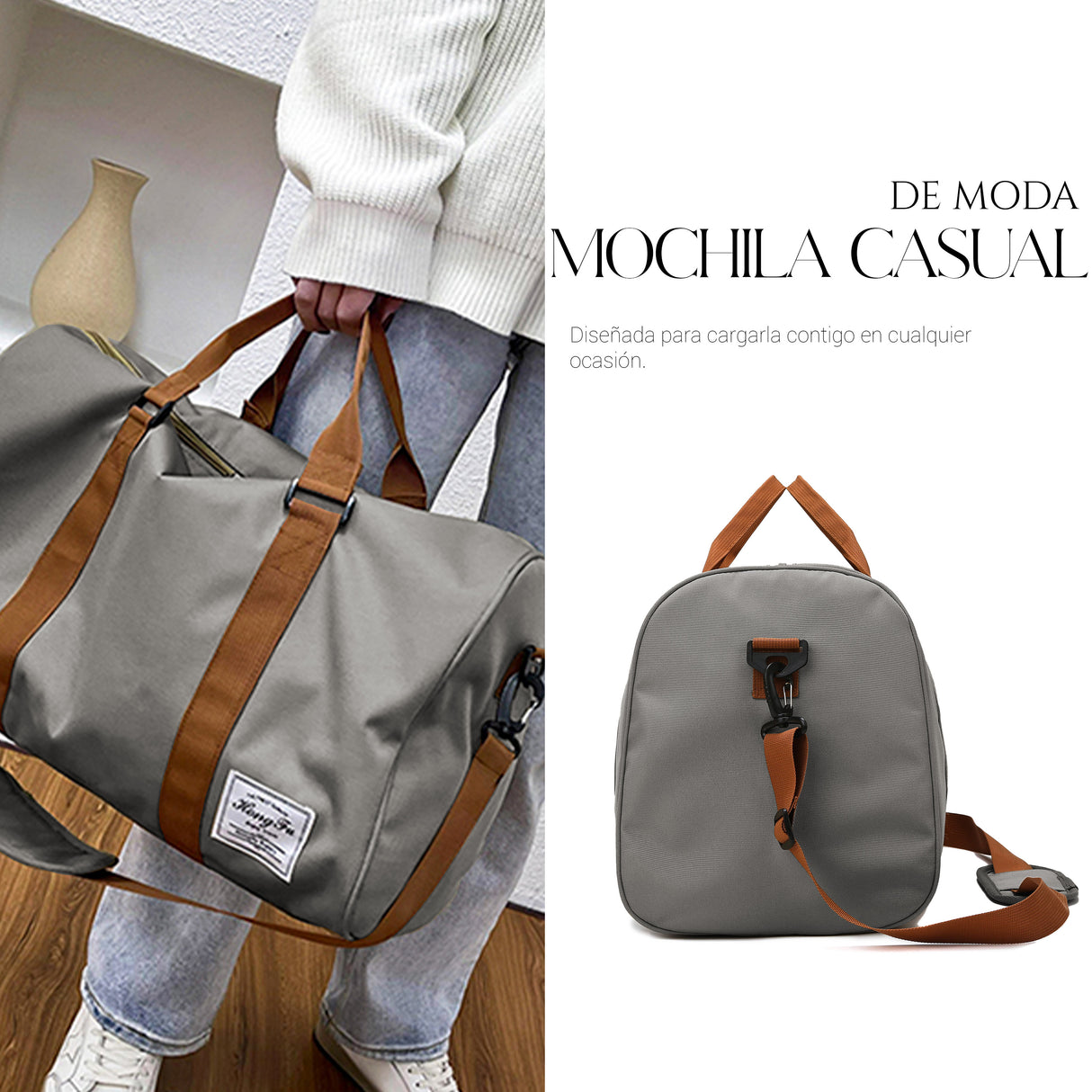 Maleta De Viaje Bolsa Mochila Fitness Bag