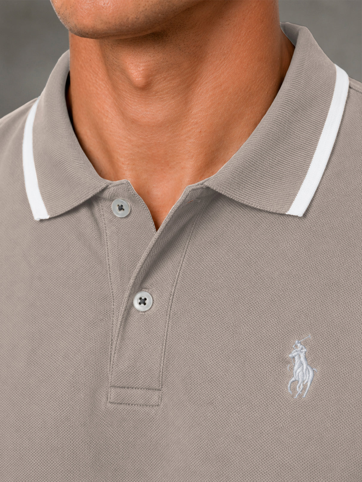 Camisa HPC Polo Hombre Manga Corta Sport Elegante Estilo Old Money