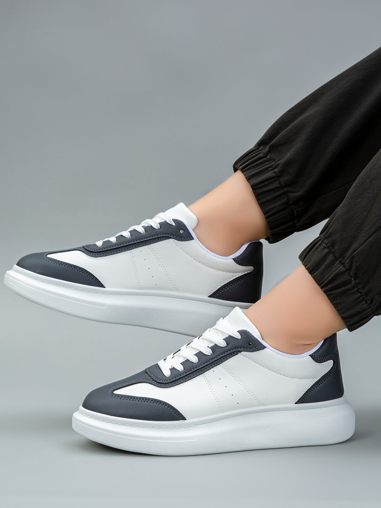 Tenis Para Hombre Sneakers Casuales de Plataforma Comodos De Moda