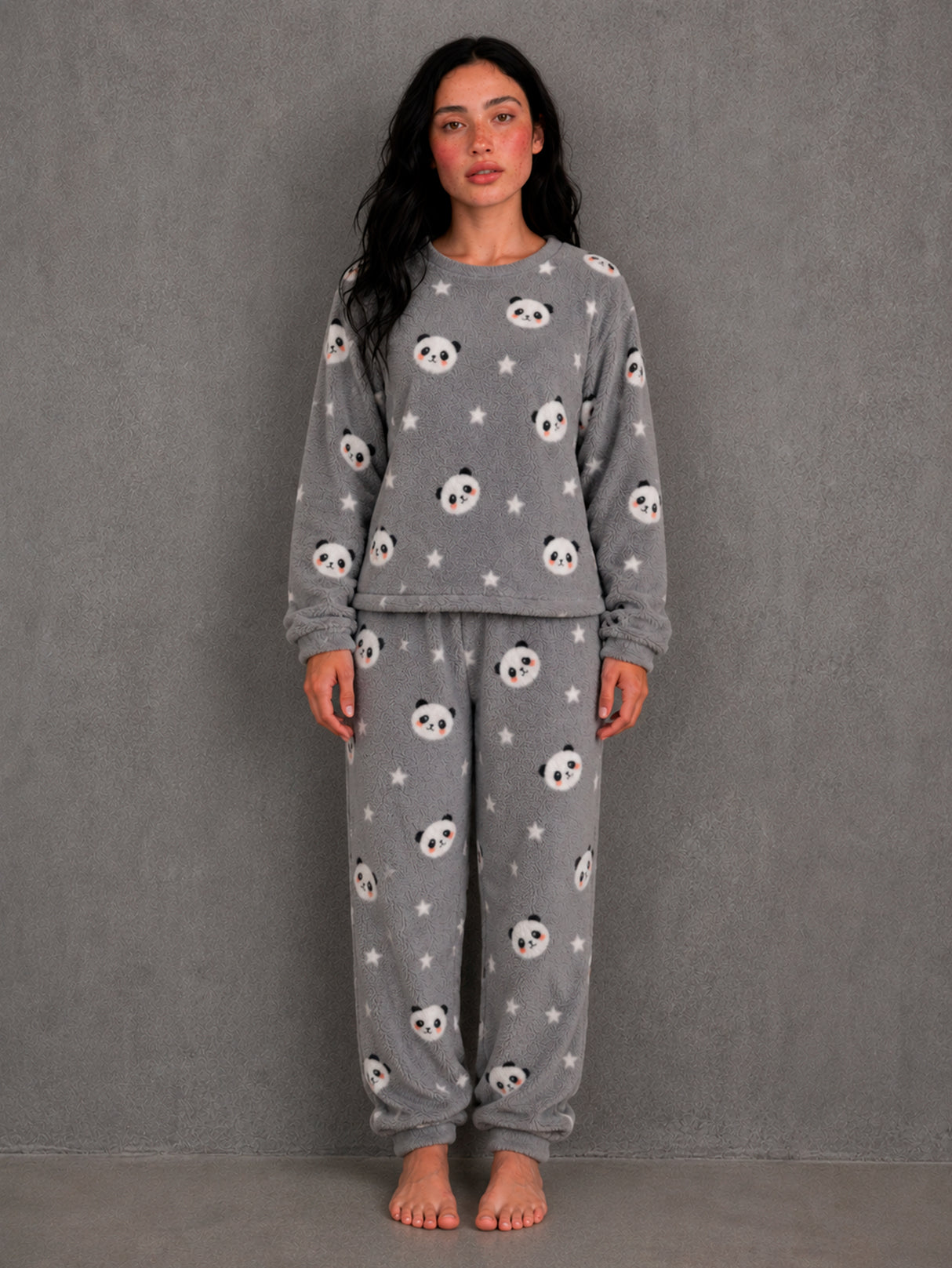Pijama Para Mujer Conjunto 2 Piezas Elegante invierno