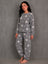Pijama Para Mujer Conjunto 2 Piezas Elegante invierno