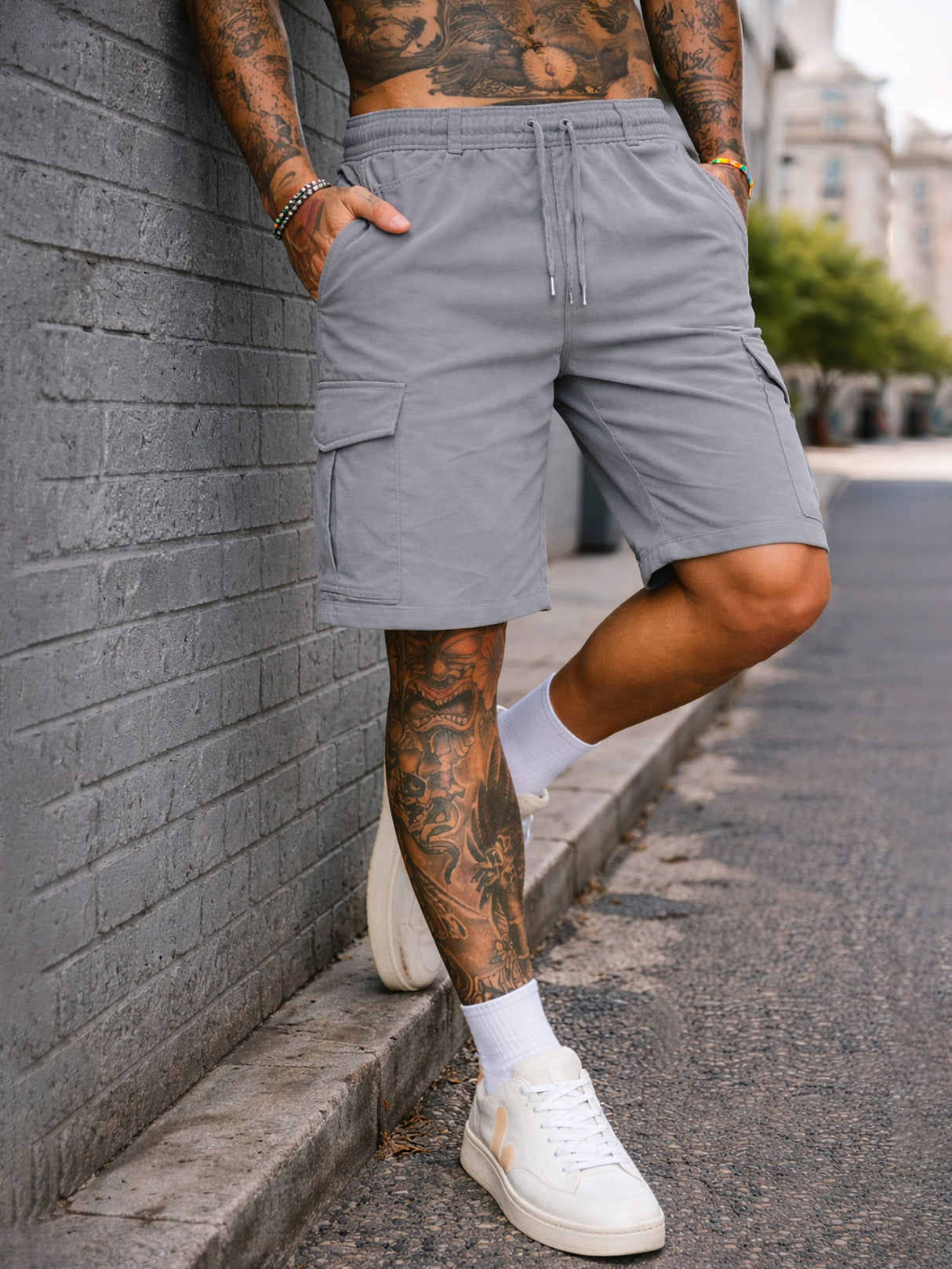 Pantalones Cortos Cargo Tacticos para Hombre Pantalon Short Senderismo Transpirable para Exteriores