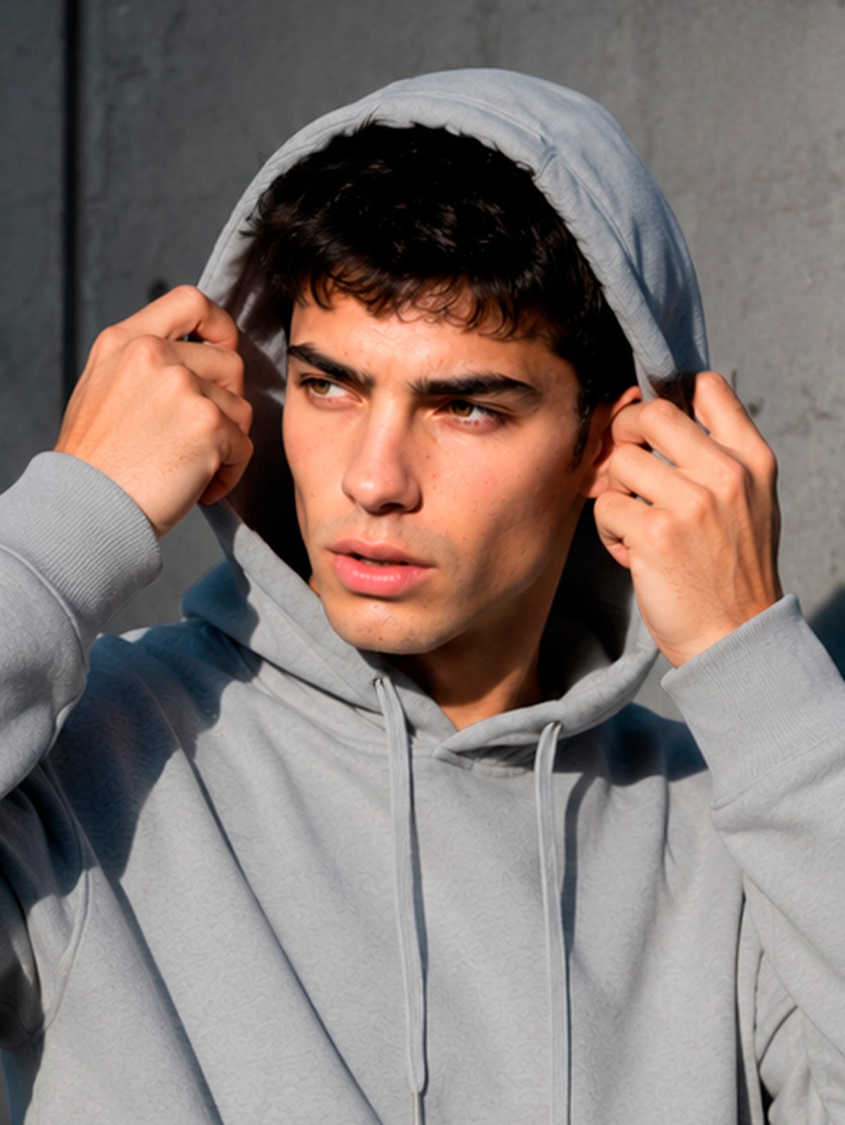 Sudadera Hombre Con Capucha De Calidad Hoodie