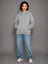 Sudadera con Capucha para Mujer Manga Larga Hoodie sin Cierre
