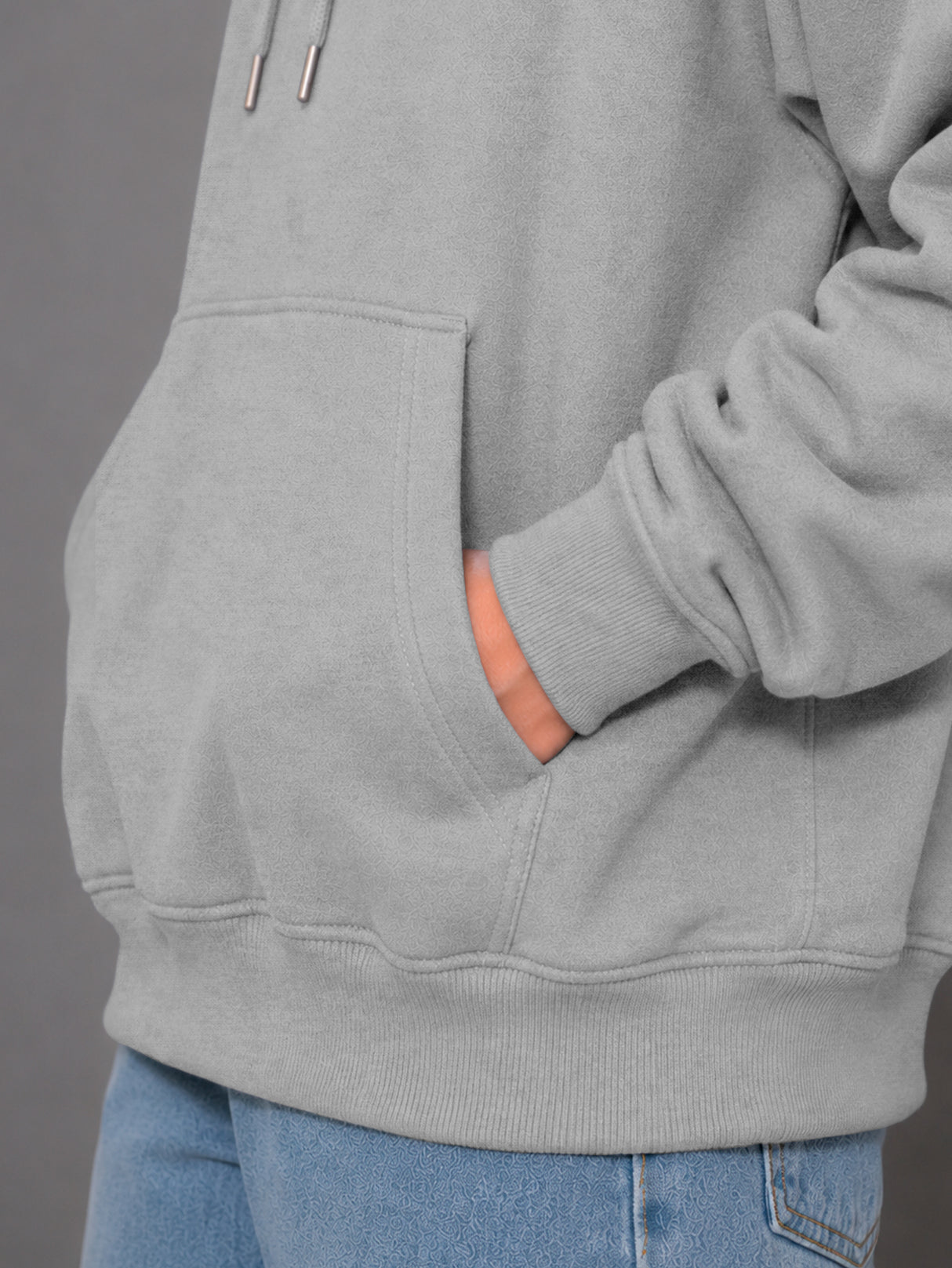 Sudadera con Capucha para Mujer Manga Larga Hoodie sin Cierre