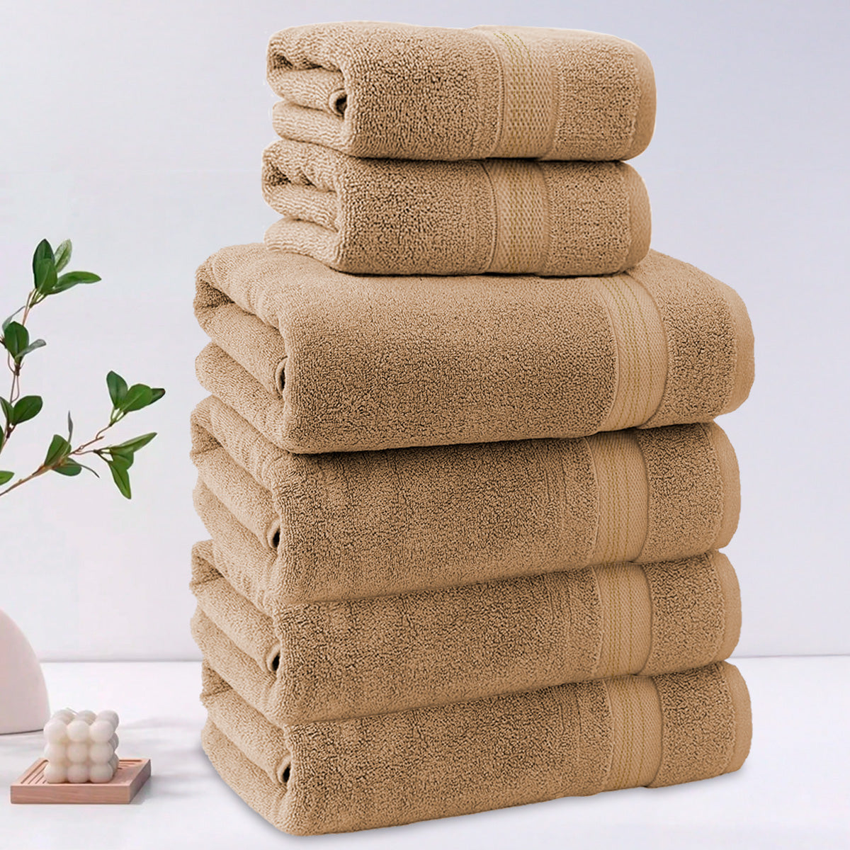Pack de Toalla de baño de algodón puro, rectangular de 70*140cm, con patrón elegante Toalla De Baño Grande Completo 100% Algodón Suave ,absorbente, de secado rápido, resistente al color, adecuada para baño, hotel, viaje, fiesta, regalo, salón