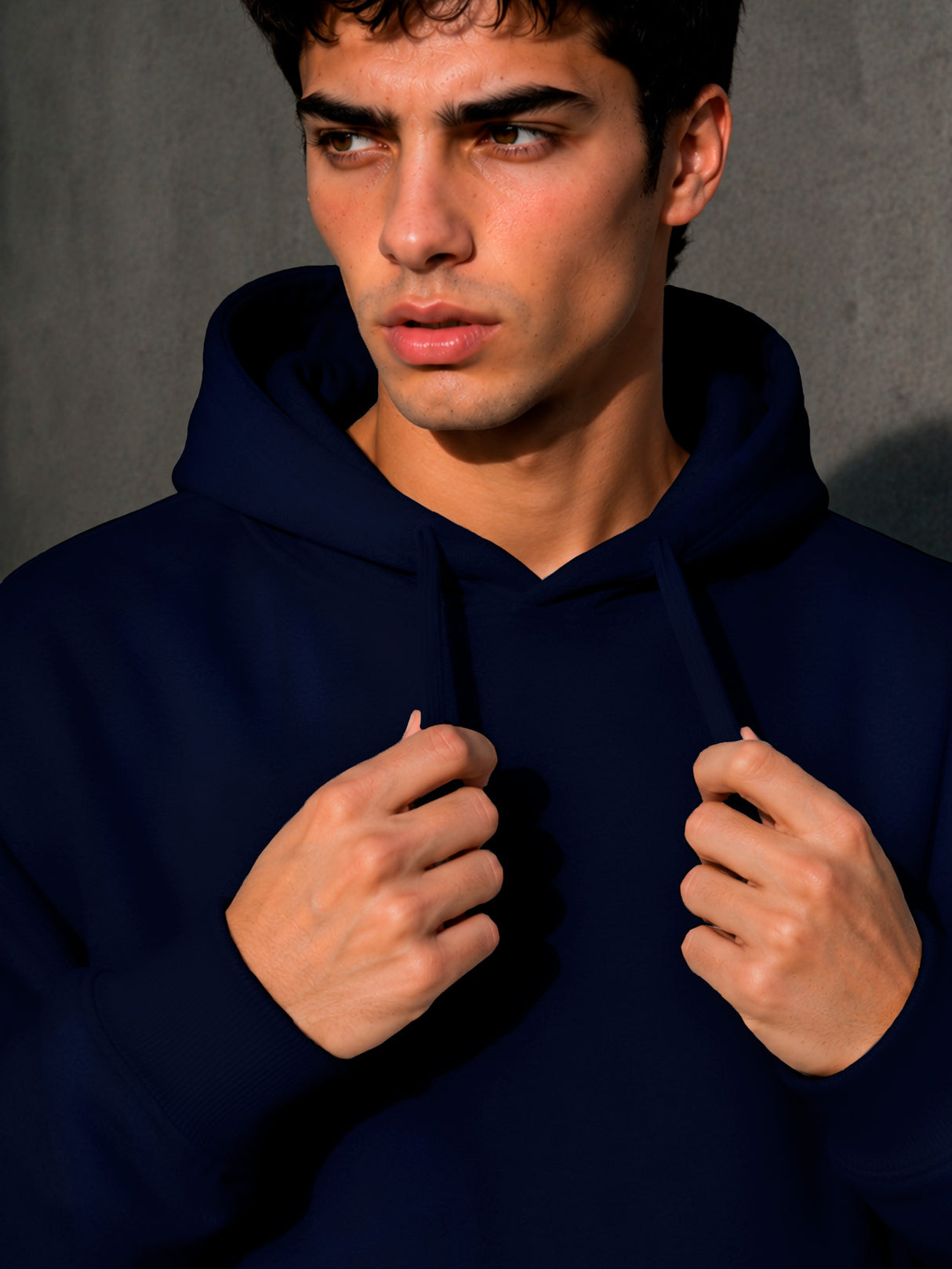 Sudadera Hombre Con Capucha De Calidad Hoodie MAYOREO
