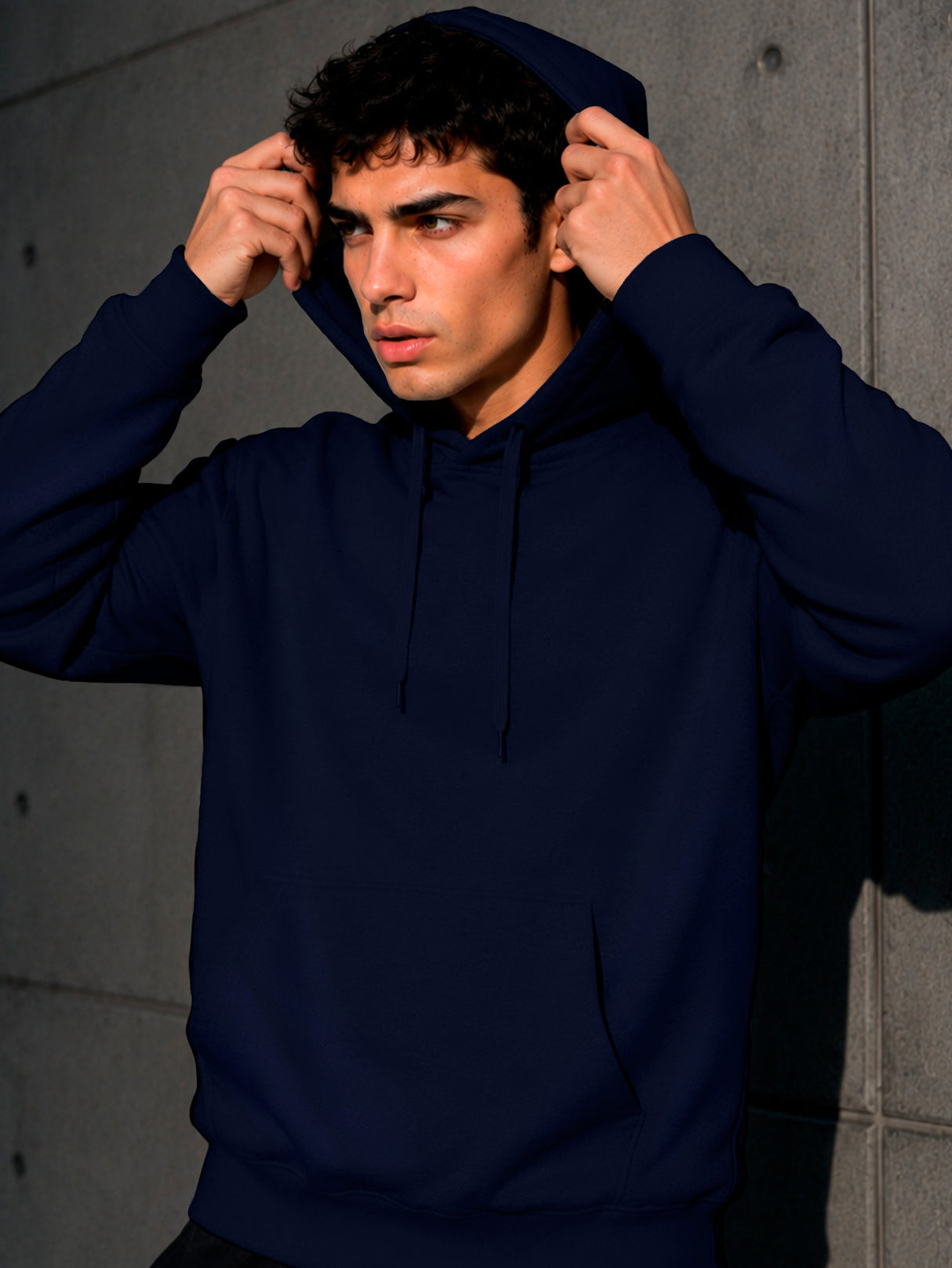 Sudadera Hombre Con Capucha De Calidad Hoodie
