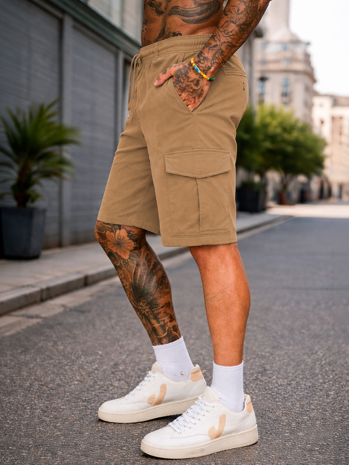 Pantalones Cortos Cargo Tacticos para Hombre Pantalon Short Senderismo Transpirable para Exteriores