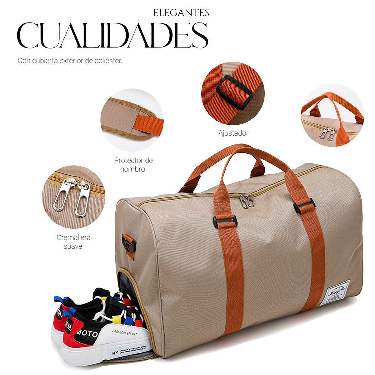 Maleta De Viaje Bolsa Mochila Fitness Bag