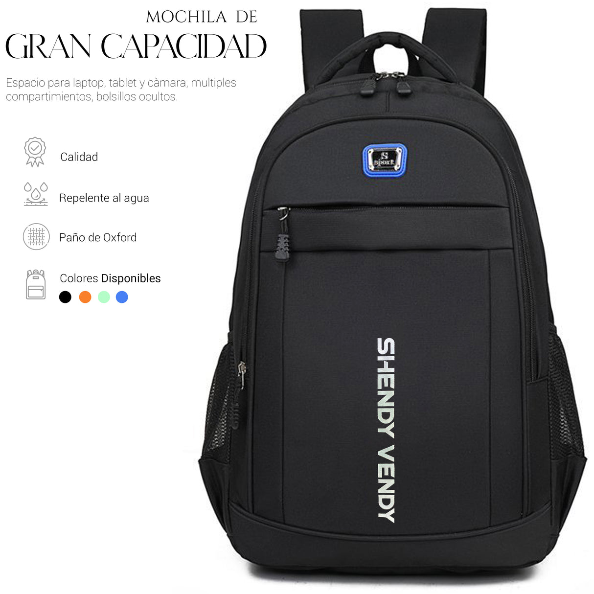 Mochila Para Estudiante Multifuncional