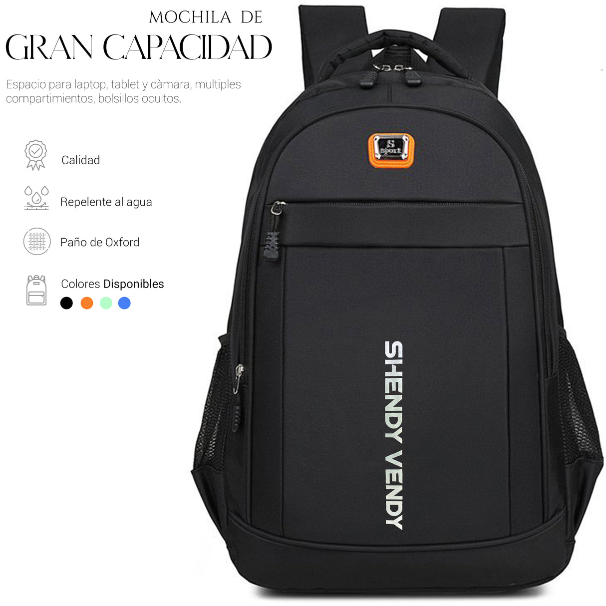 Mochila Para Estudiante Multifuncional
