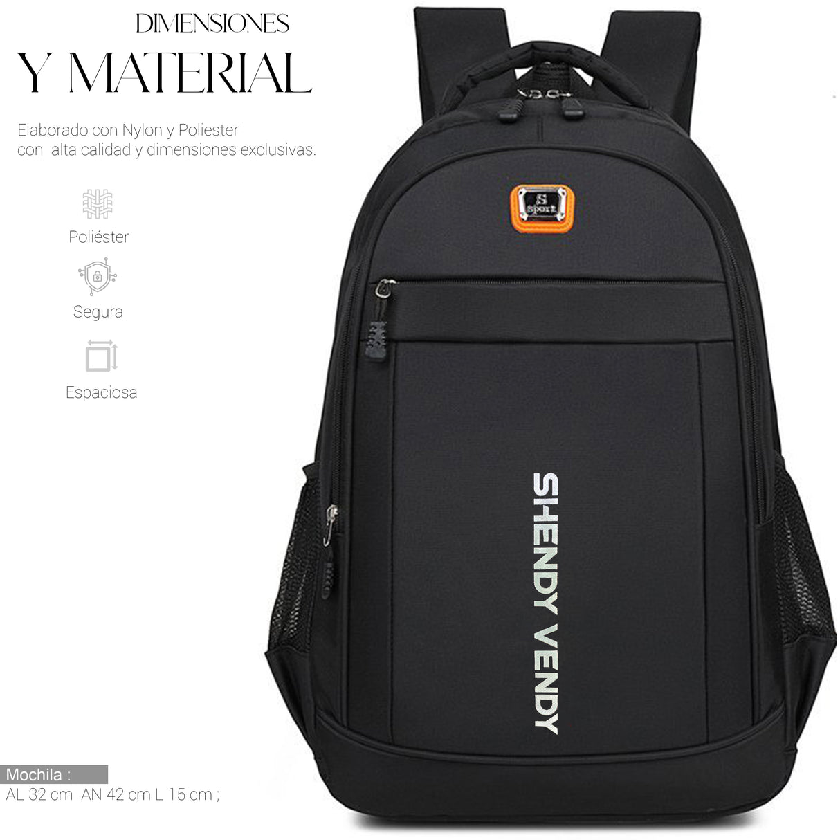 Mochila Para Estudiante Multifuncional