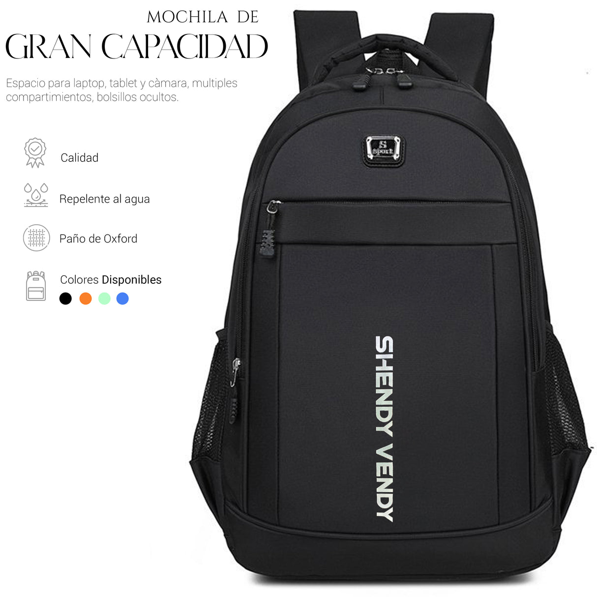 Mochila Para Estudiante Multifuncional