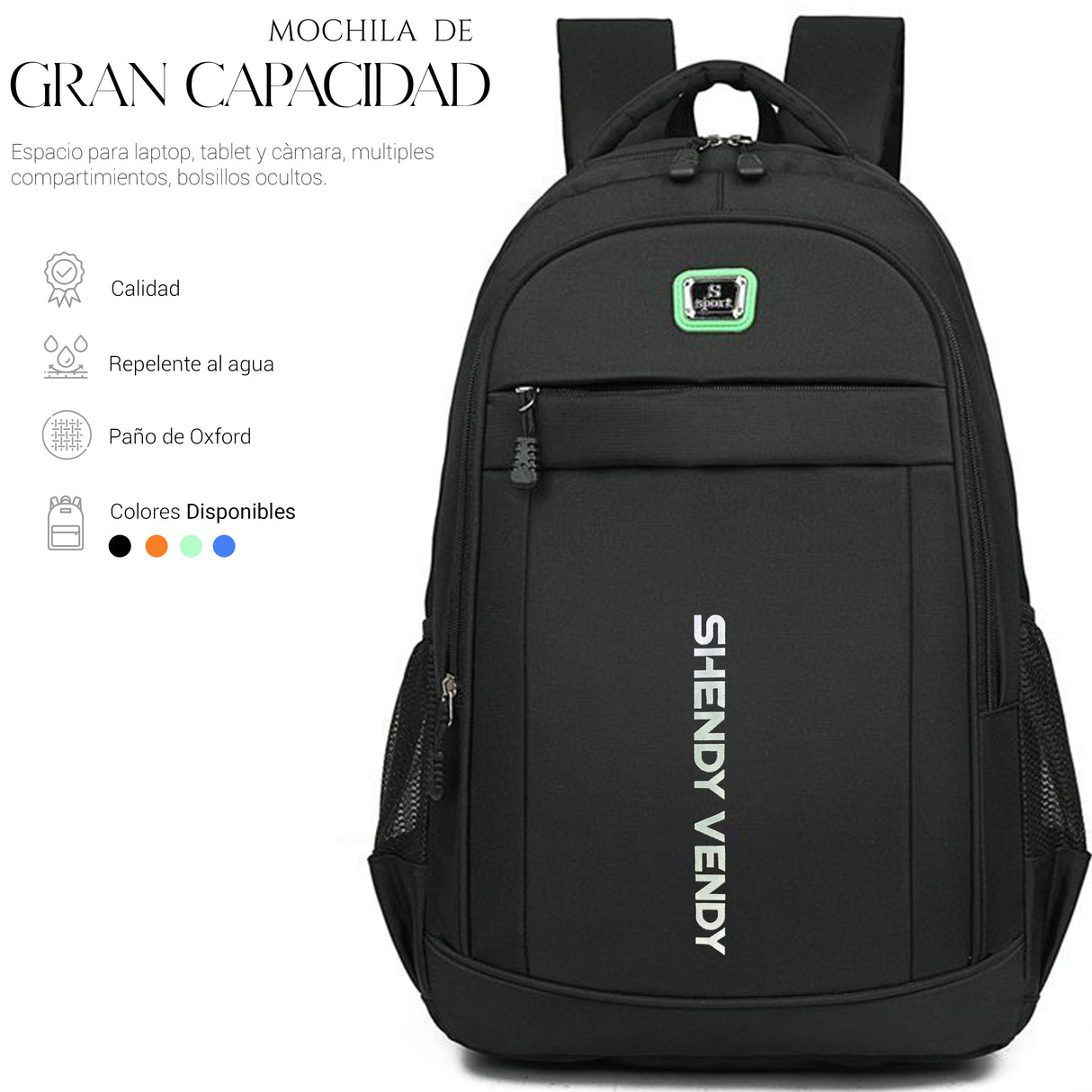 Mochila Para Estudiante Multifuncional