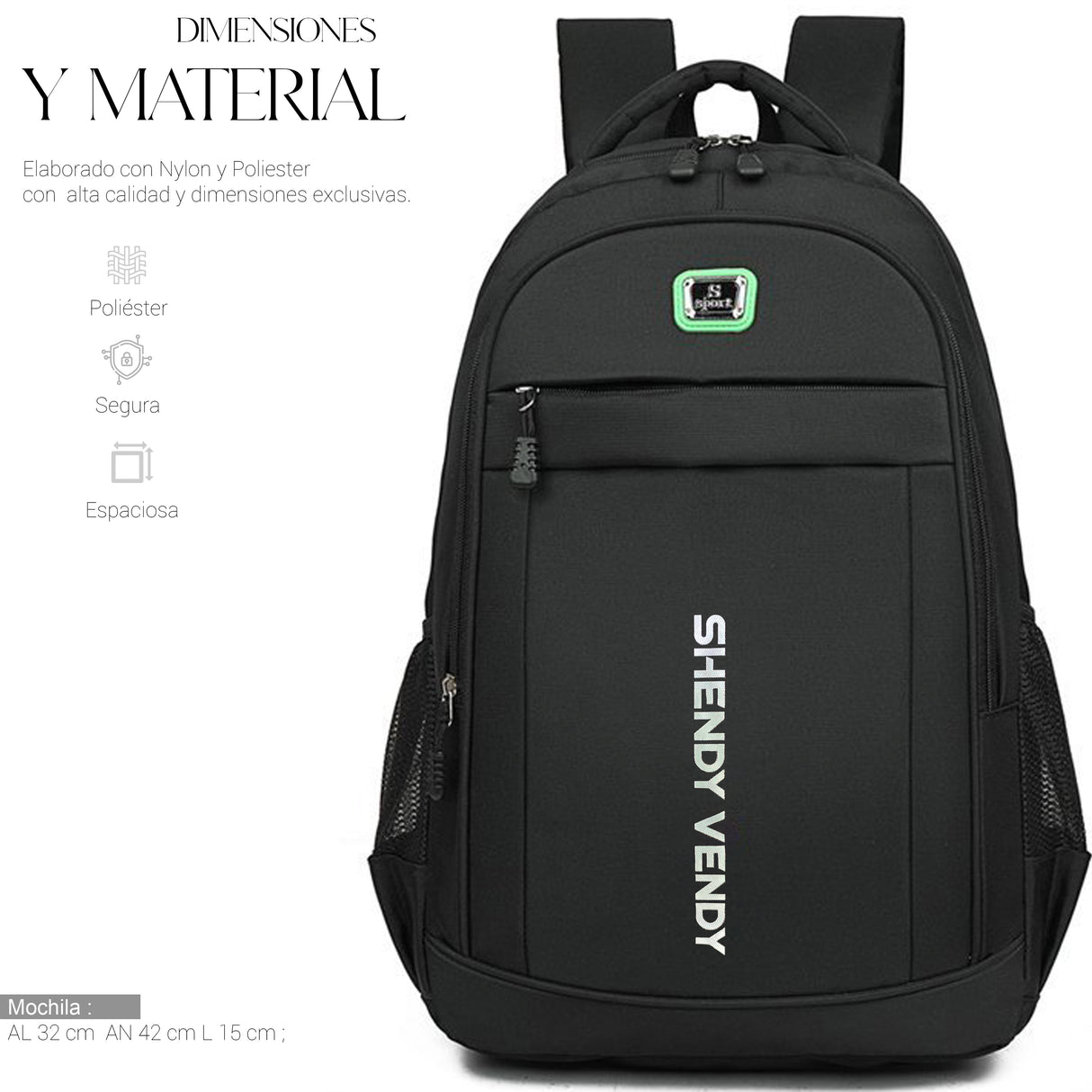 Mochila Para Estudiante Multifuncional