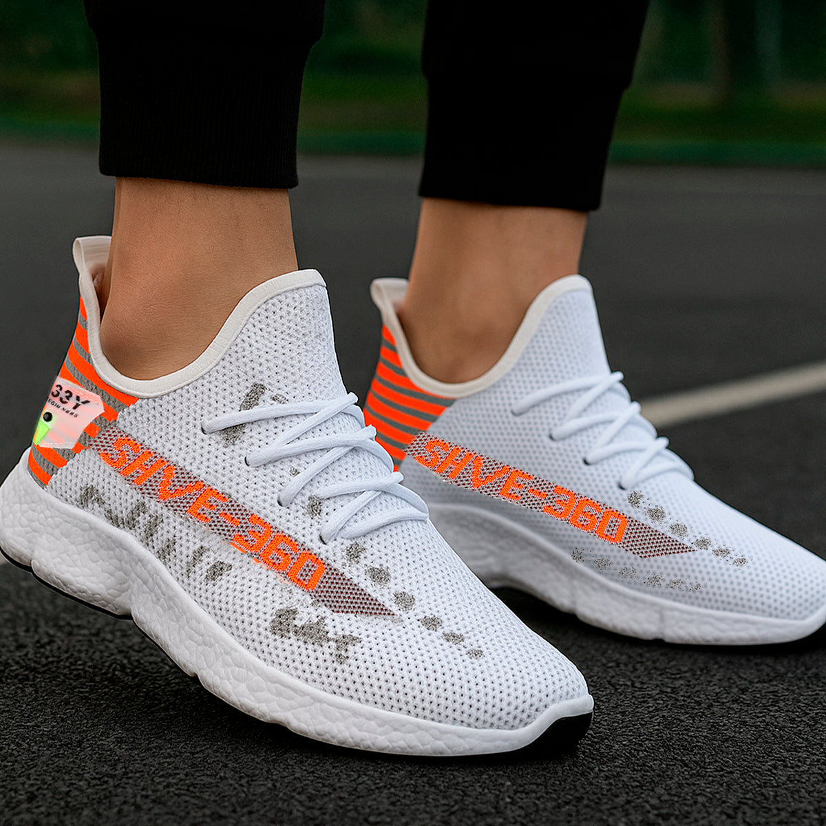 Tenis para hombre con suela antideslizante comoda para el uso Zapatilla para hombre con punta ideal para el uso diario  Transpirable y Absorción al dar el paso