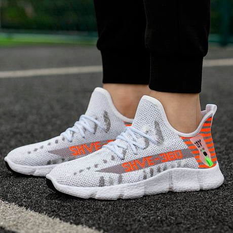 Tenis para hombre con suela antideslizante comoda para el uso Zapatilla para hombre con punta ideal para el uso diario  Transpirable y Absorción al dar el paso