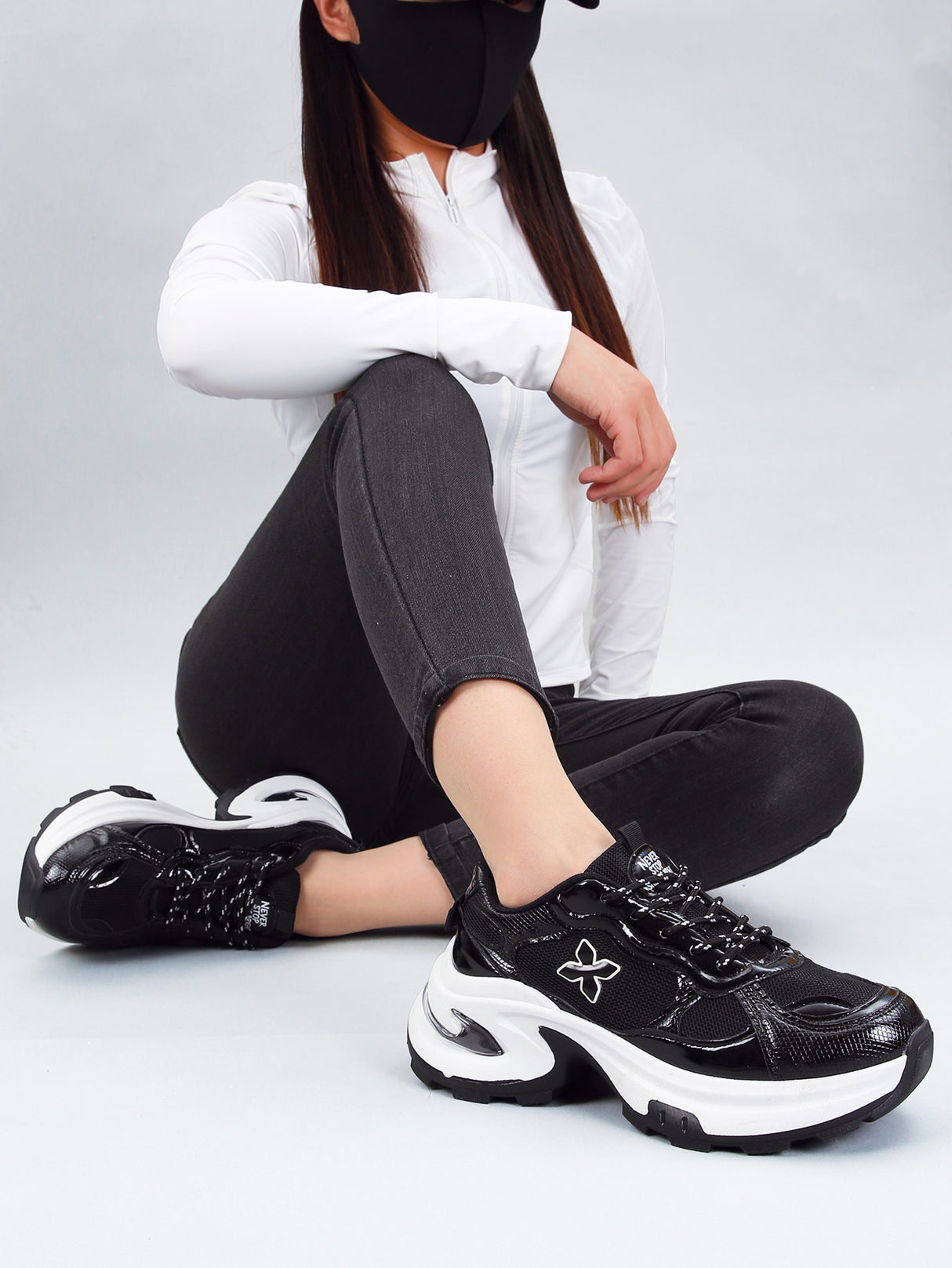 Tenis Mujer Plataforma Chunky Sneakers Moda Urbana