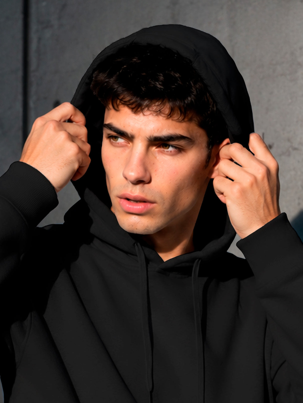 Sudadera Hombre Con Capucha De Calidad Hoodie