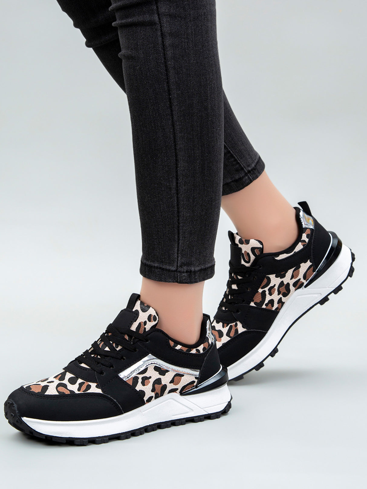 Tenis Mujer Plataforma Sneakers Antideslizante Estilo Casual
