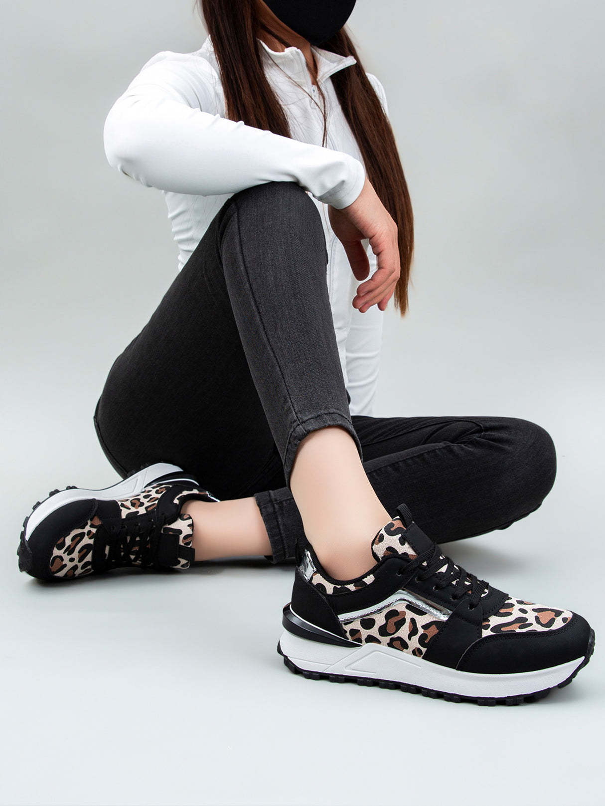 Tenis Mujer Plataforma Sneakers Antideslizante Estilo Casual