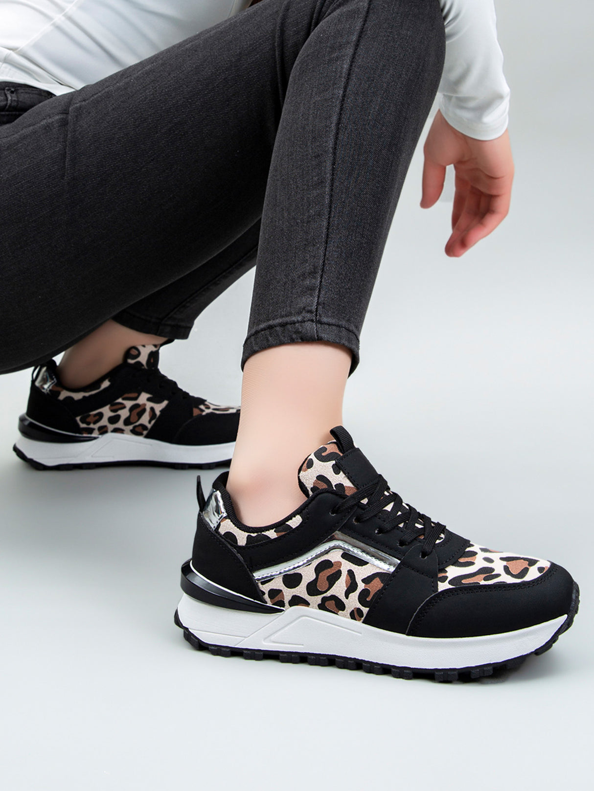 Tenis Mujer Plataforma Sneakers Antideslizante Estilo Casual
