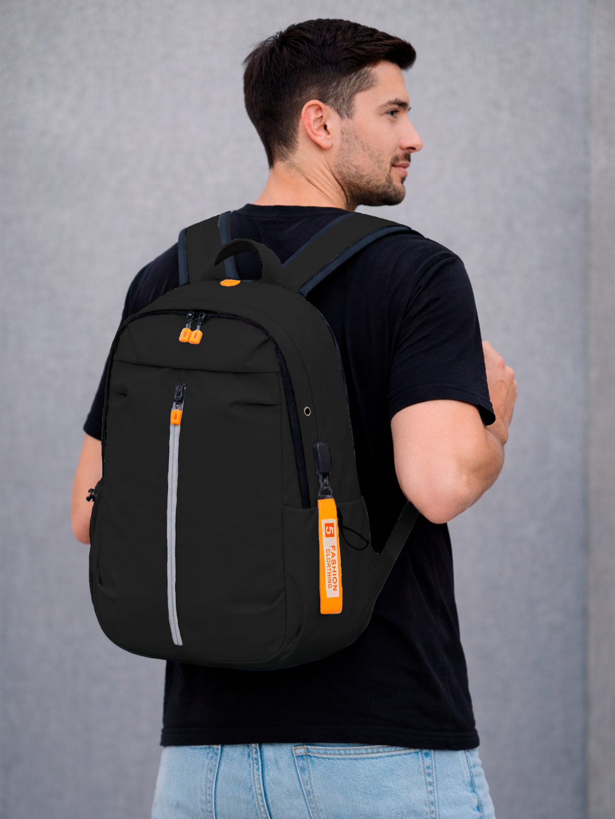 Mochila Backpack Vinipiel Contra Agua De Viaje Porta Laptop