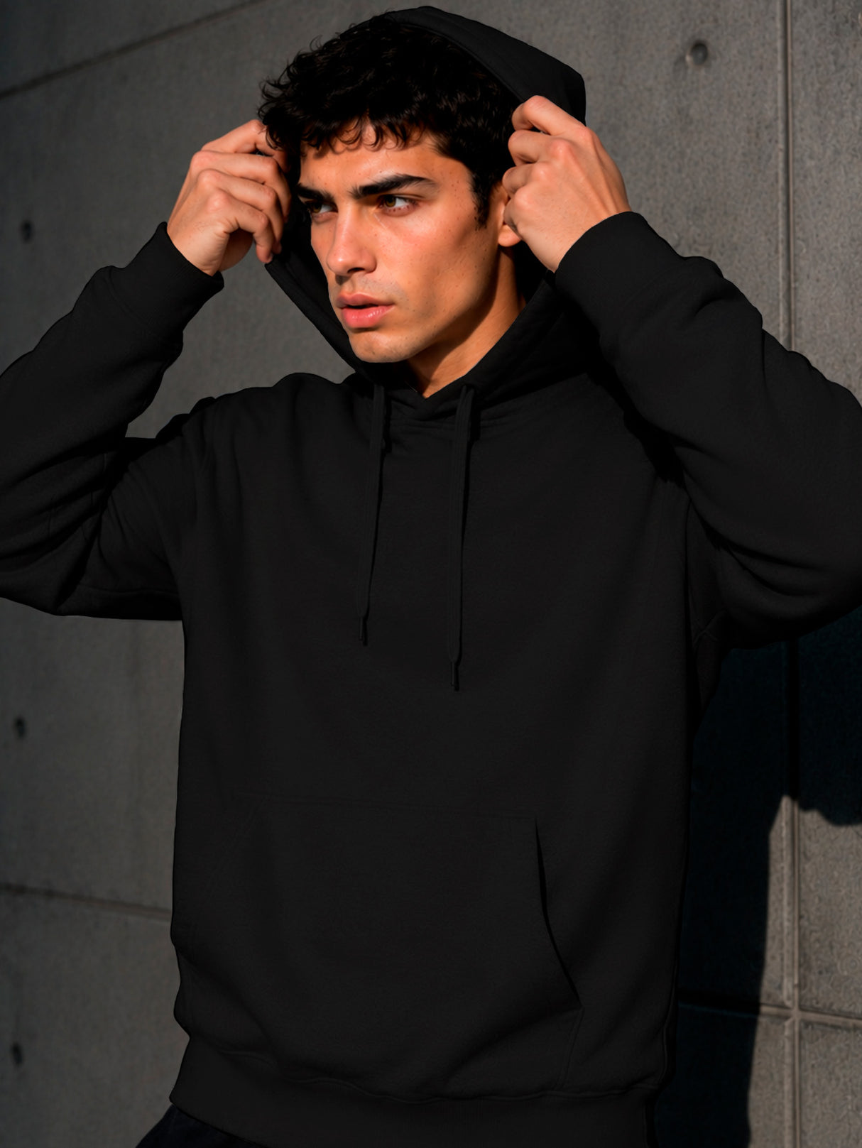 Sudadera Hombre Con Capucha De Calidad Hoodie