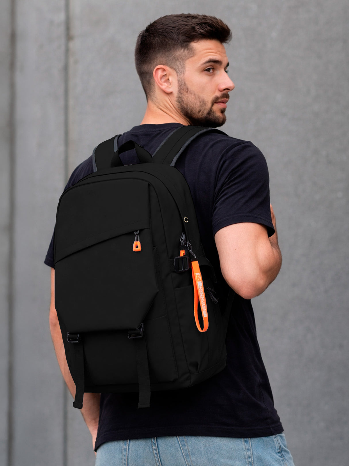 Mochila Antirrobo De Gran Capacidad Con Cargador Usb