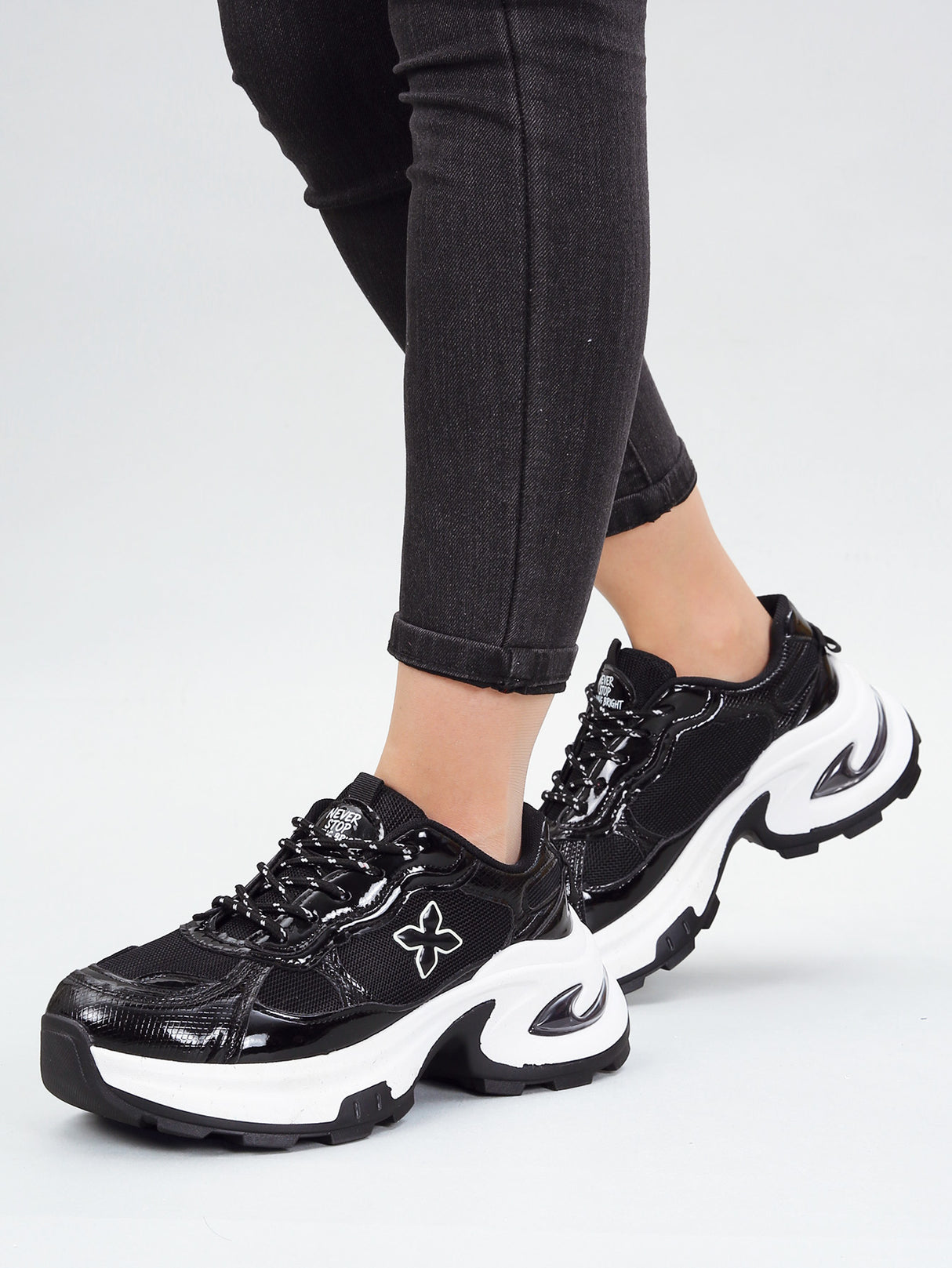 Tenis Mujer Plataforma Chunky Sneakers Moda Urbana
