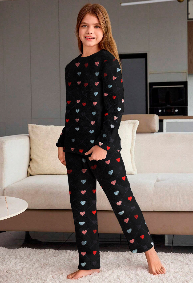 Pijama Para Niña Conjunto 2 Piezas Elegante invierno