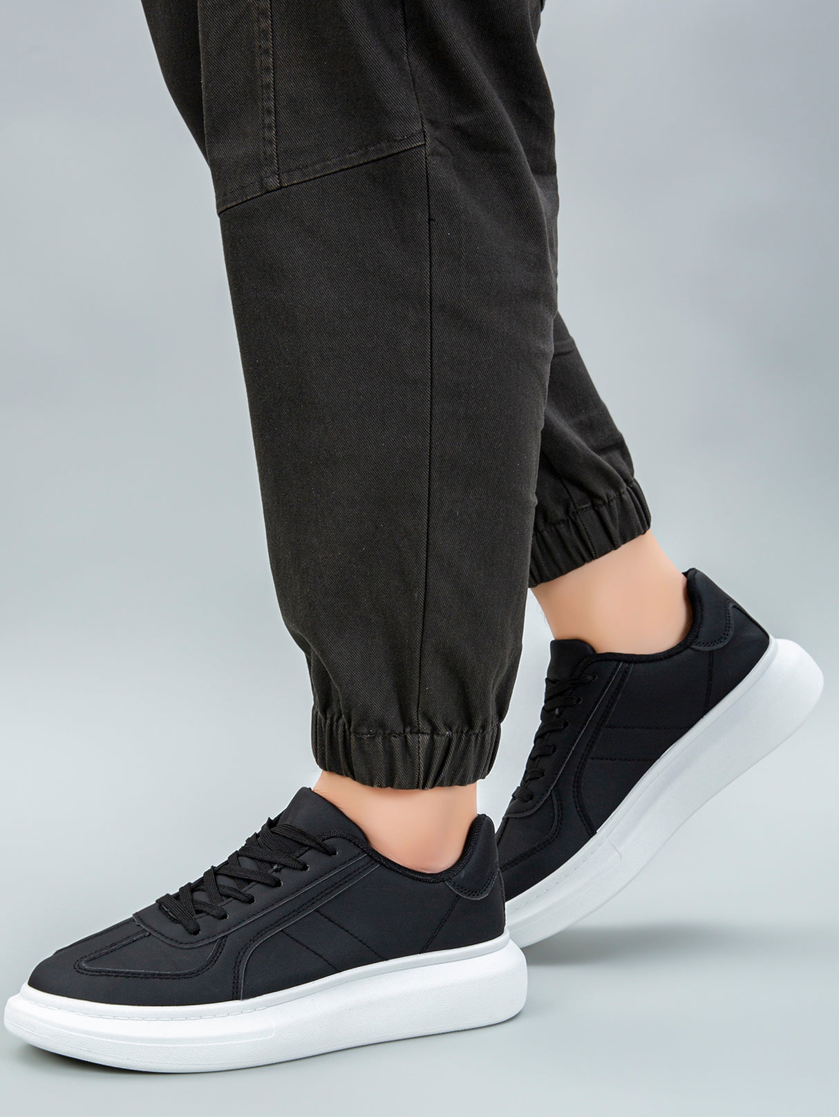 Tenis Para Hombre Sneakers Casuales de Plataforma Comodos De Moda