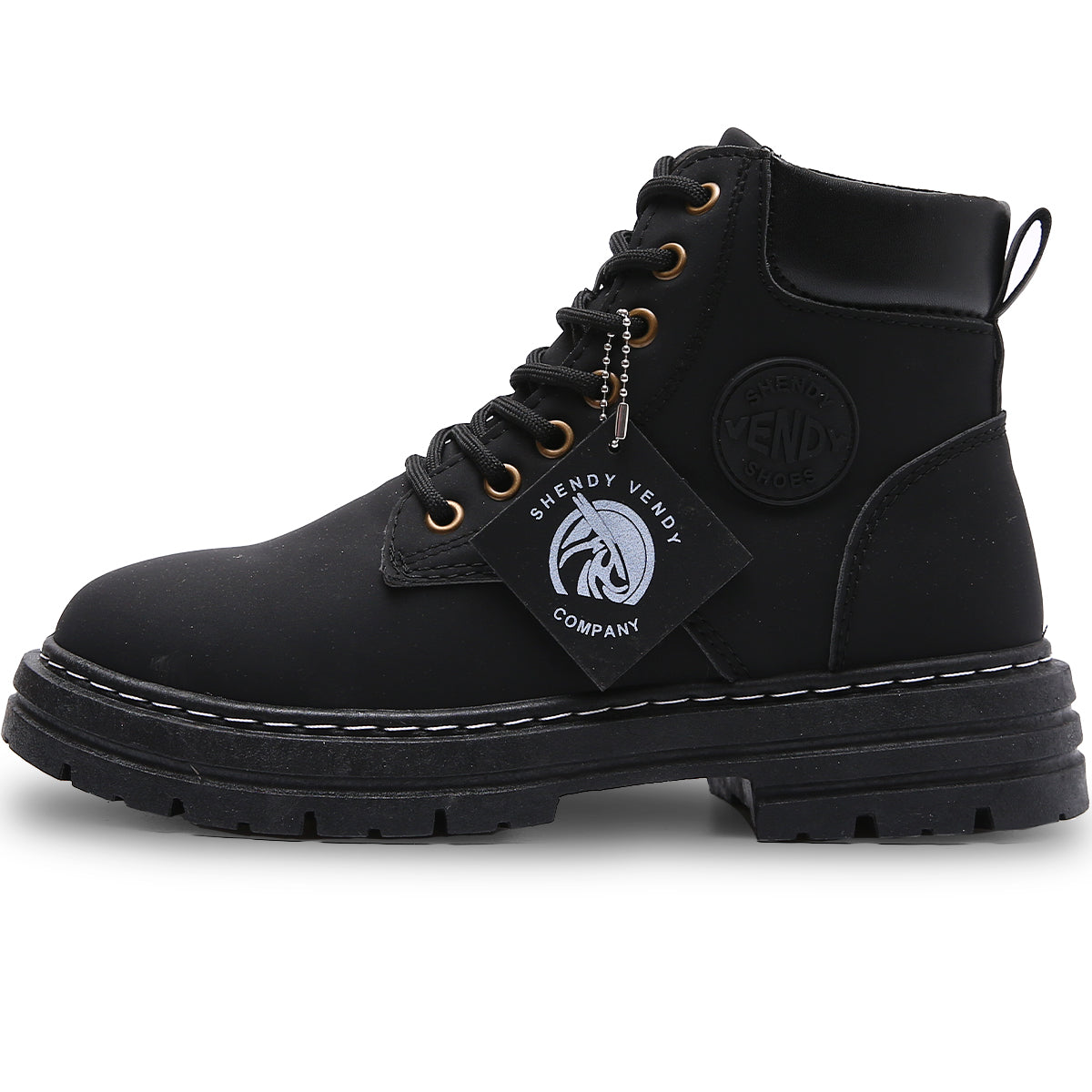 Botas Para Hombre Estilo Urbano Plataforma Antideslizante