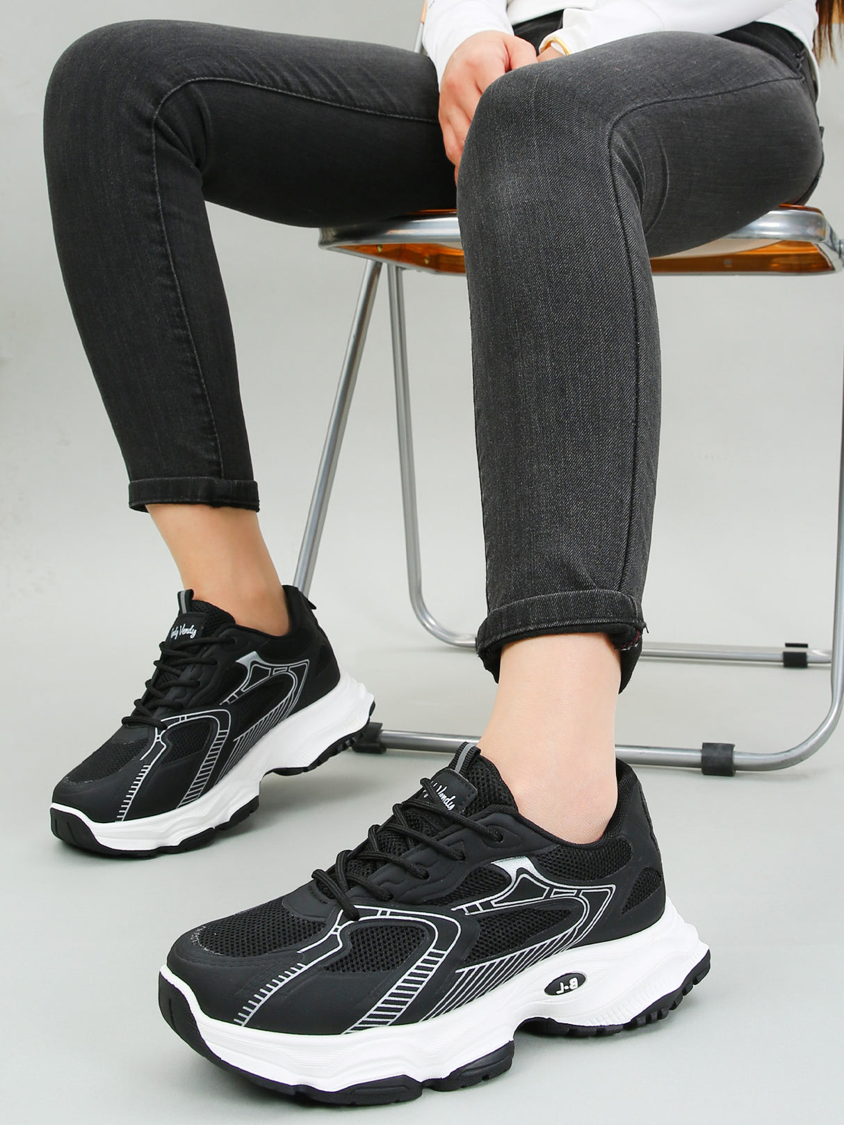 Tenis Mujer Plataforma Chunky Sneakers Moda Urbana