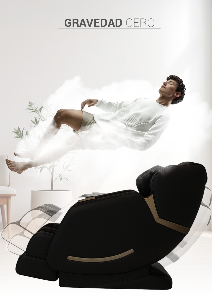 Sillon Masajeador Premium Gravedad Cero Reclinable Vibracion