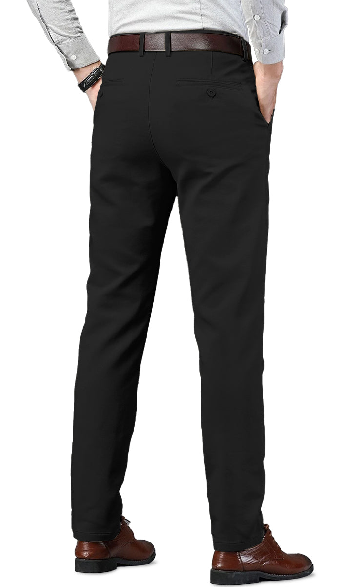 Pantalon De Gabardina Casual Strech Hombre De Vestir King B