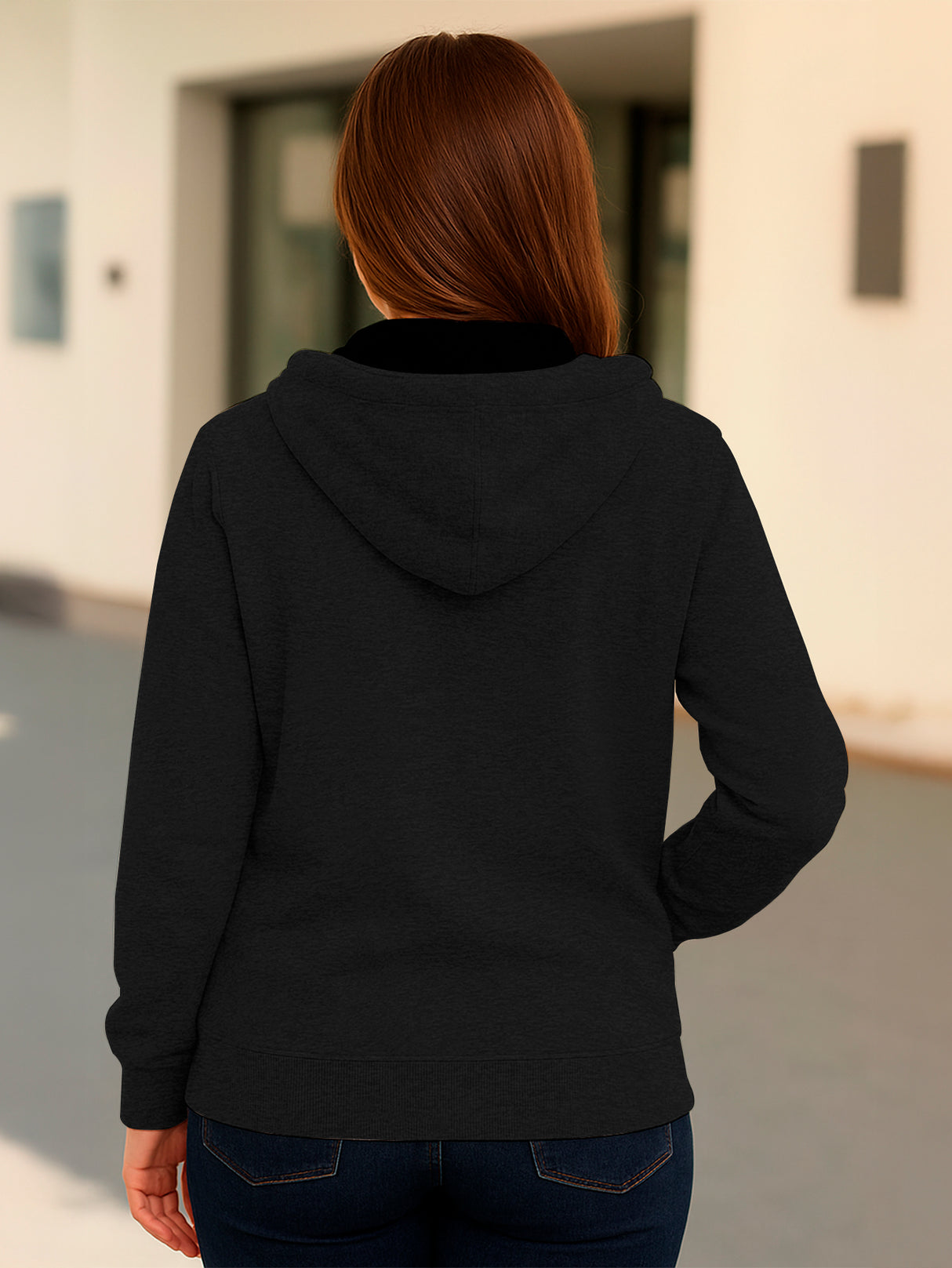 Sudadera Mujer Con Capucha De Calidad