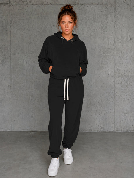 Conjunto Deportivo Mujer 2pz Sudadera Pantalon Comodo Casual