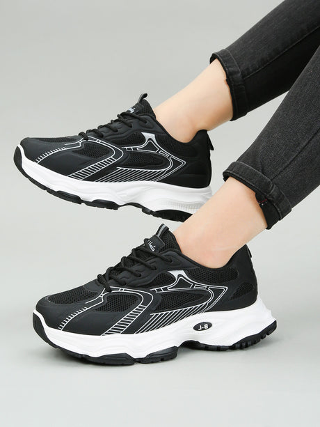 Tenis Mujer Plataforma Chunky Sneakers Moda Urbana