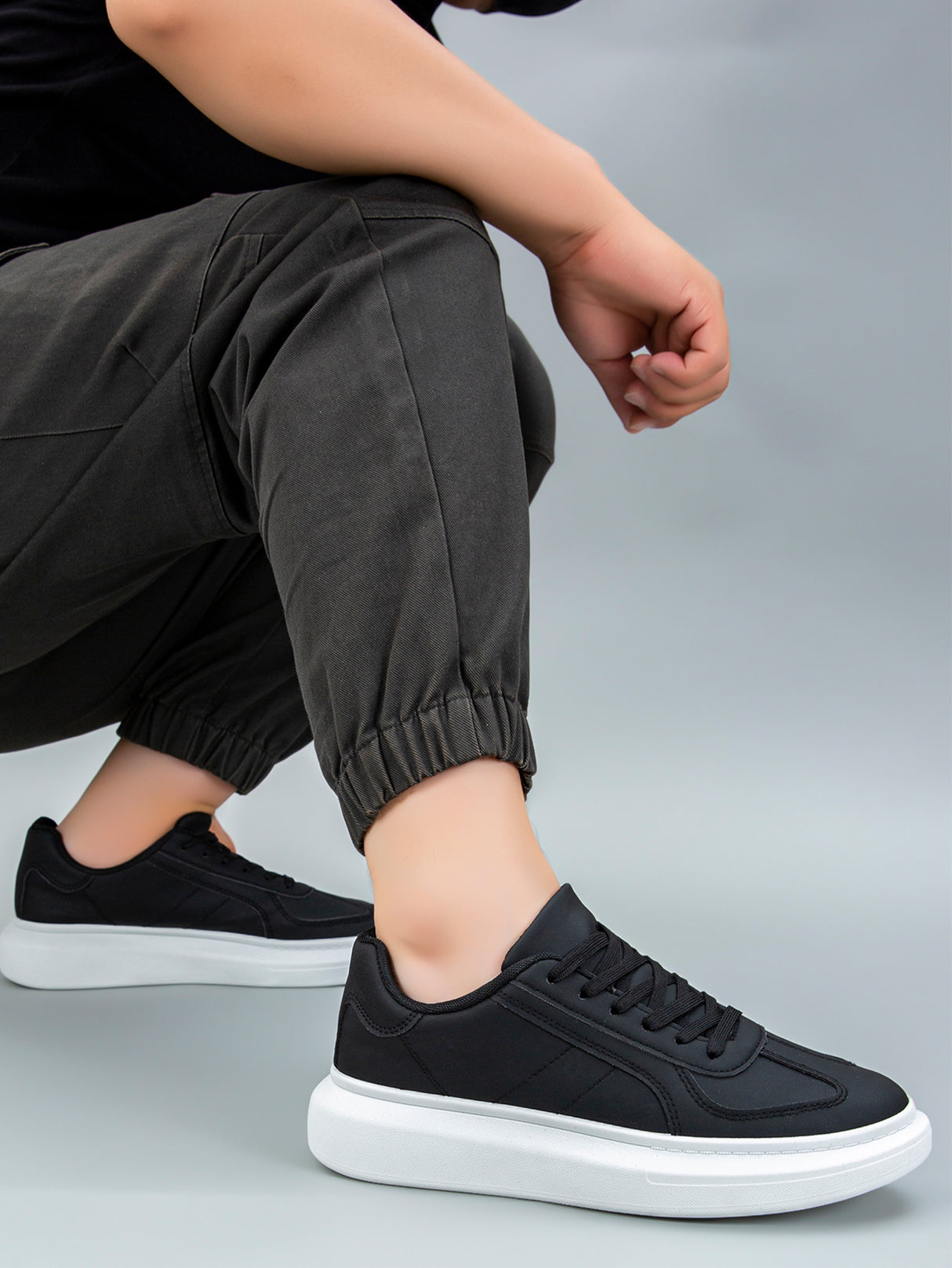 Tenis Para Hombre Sneakers Casuales de Plataforma Comodos De Moda