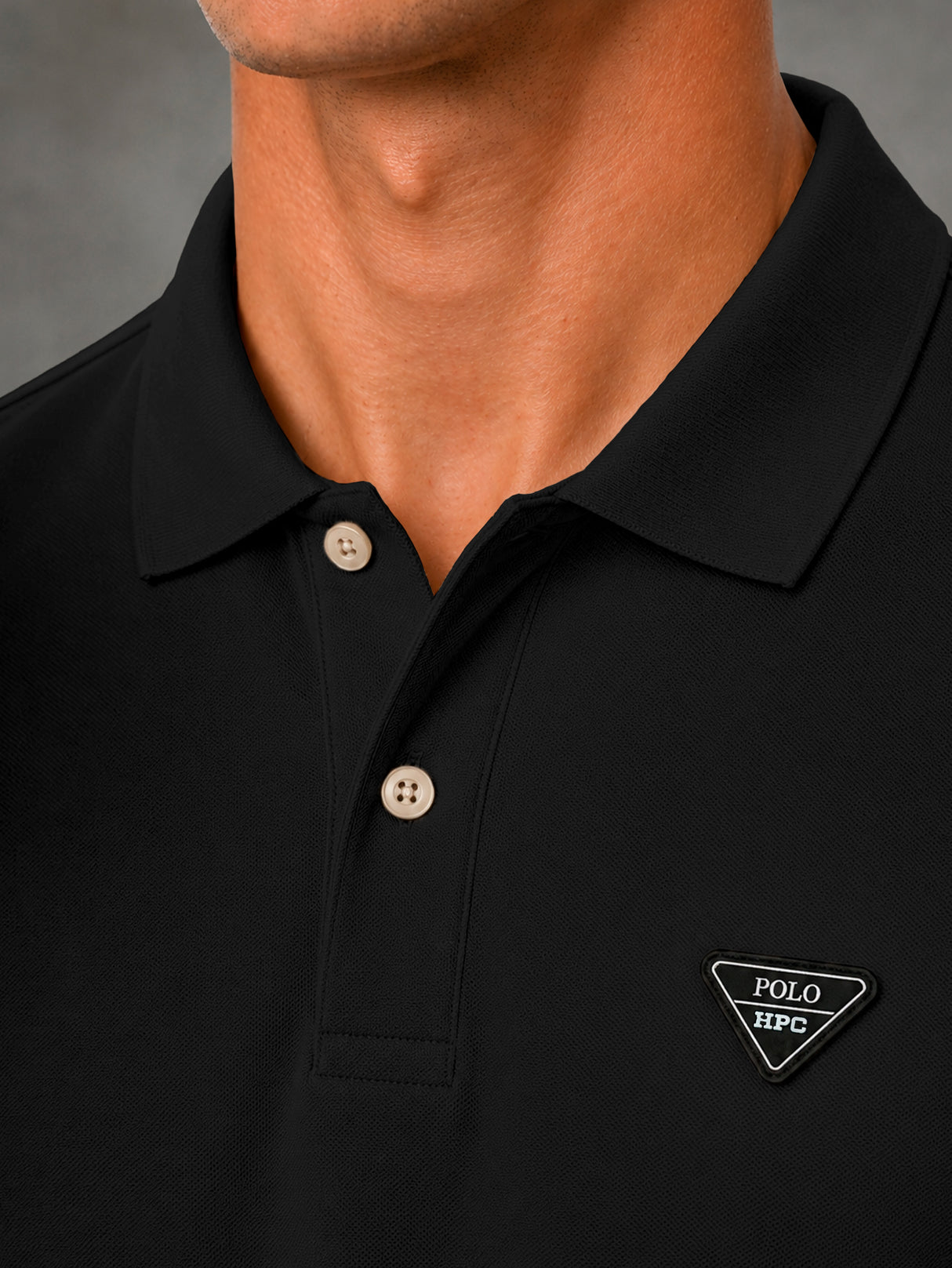 Playera HPC Polo Hombre Slim Fit Algodón Manga Corta Casual