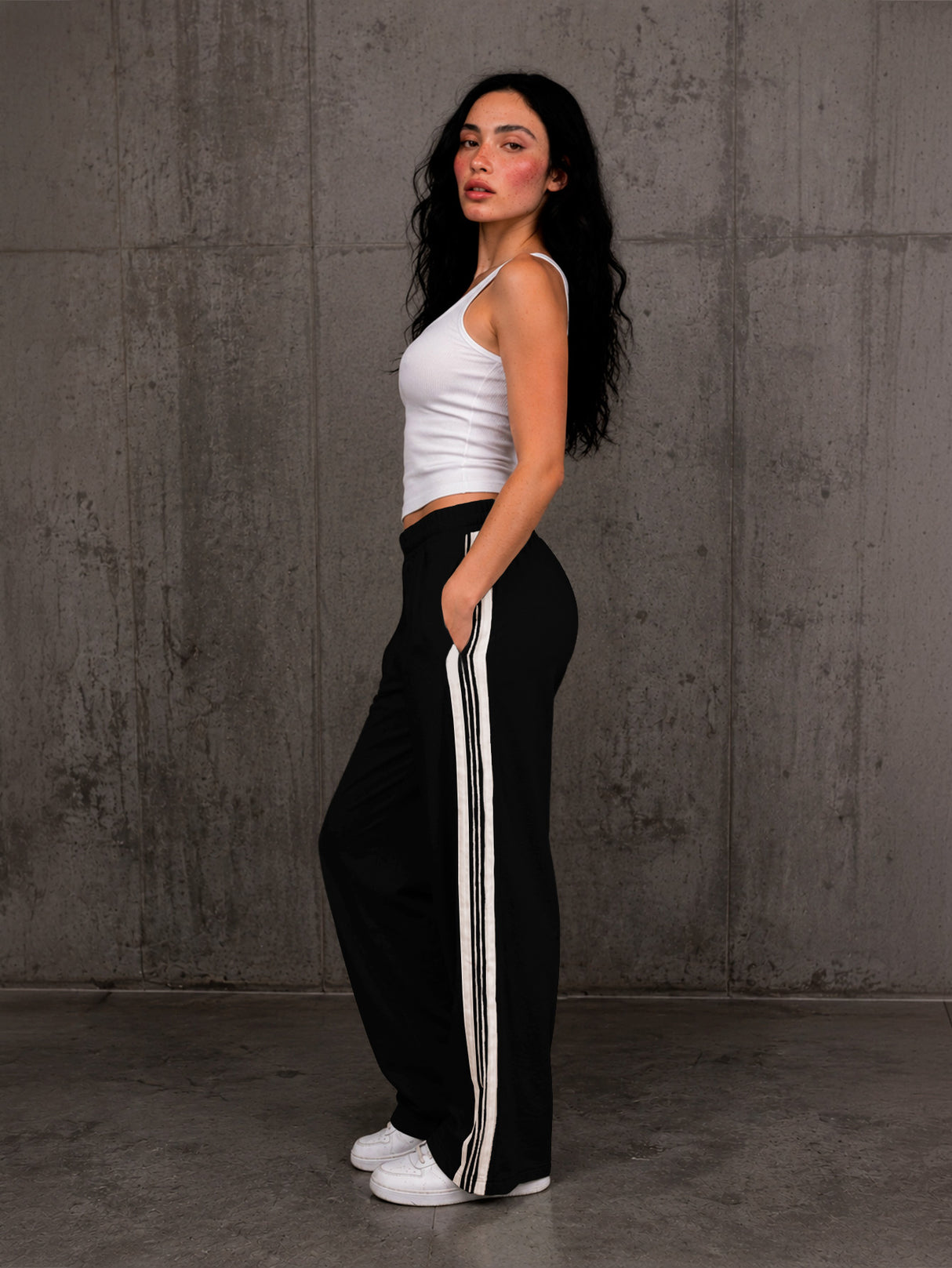 Pants Mujer Jogger Corte Acampanado Deportivo Slim Fit