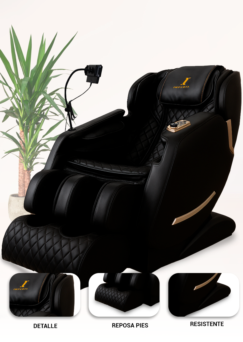 Sillon Masajeador Premium Gravedad Cero Reclinable Vibracion