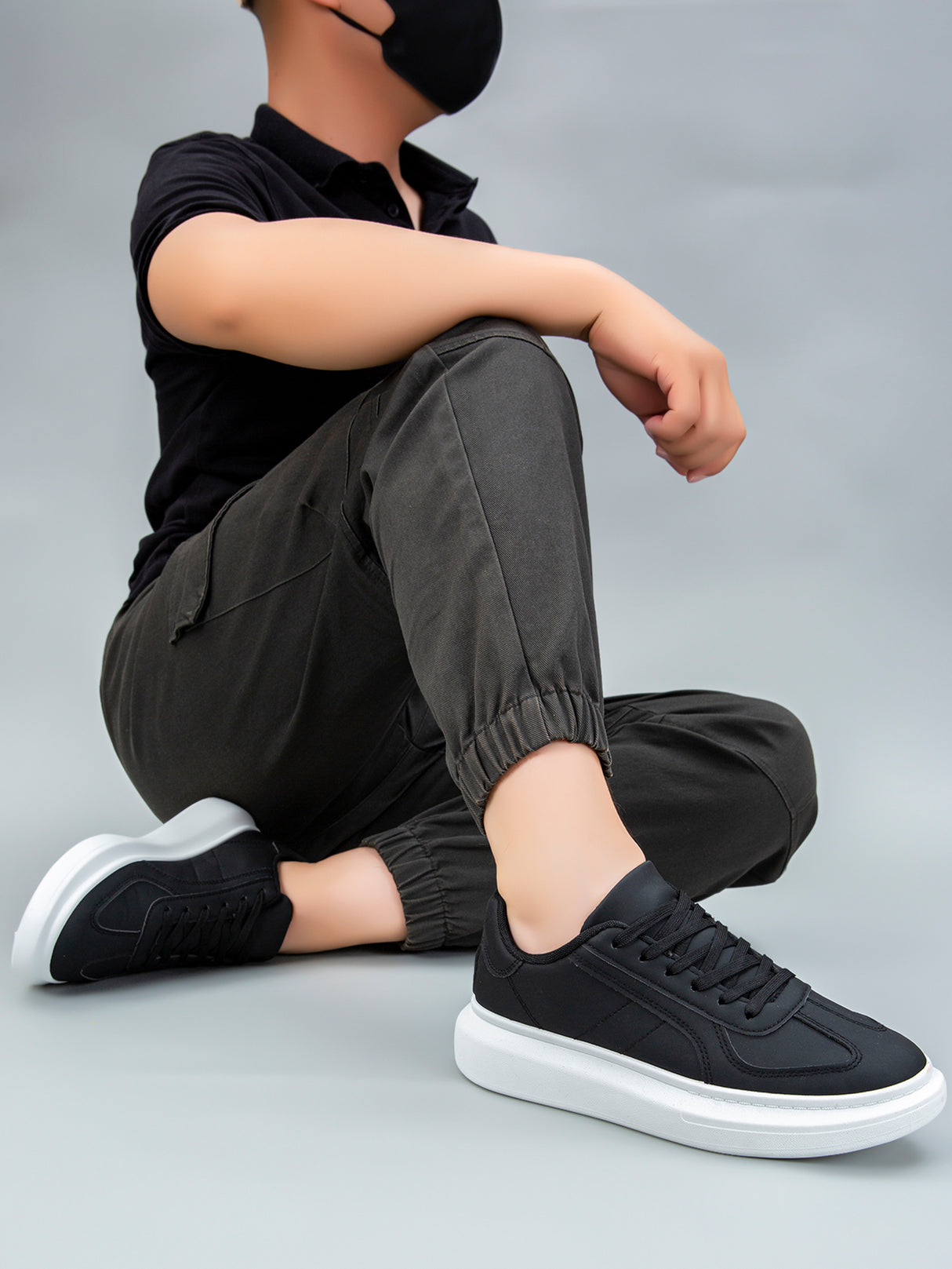 Tenis Para Hombre Sneakers Casuales de Plataforma Comodos De Moda