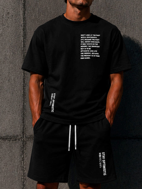 Conjuntos Deportivo Hombre Verano Playera Manga Corta