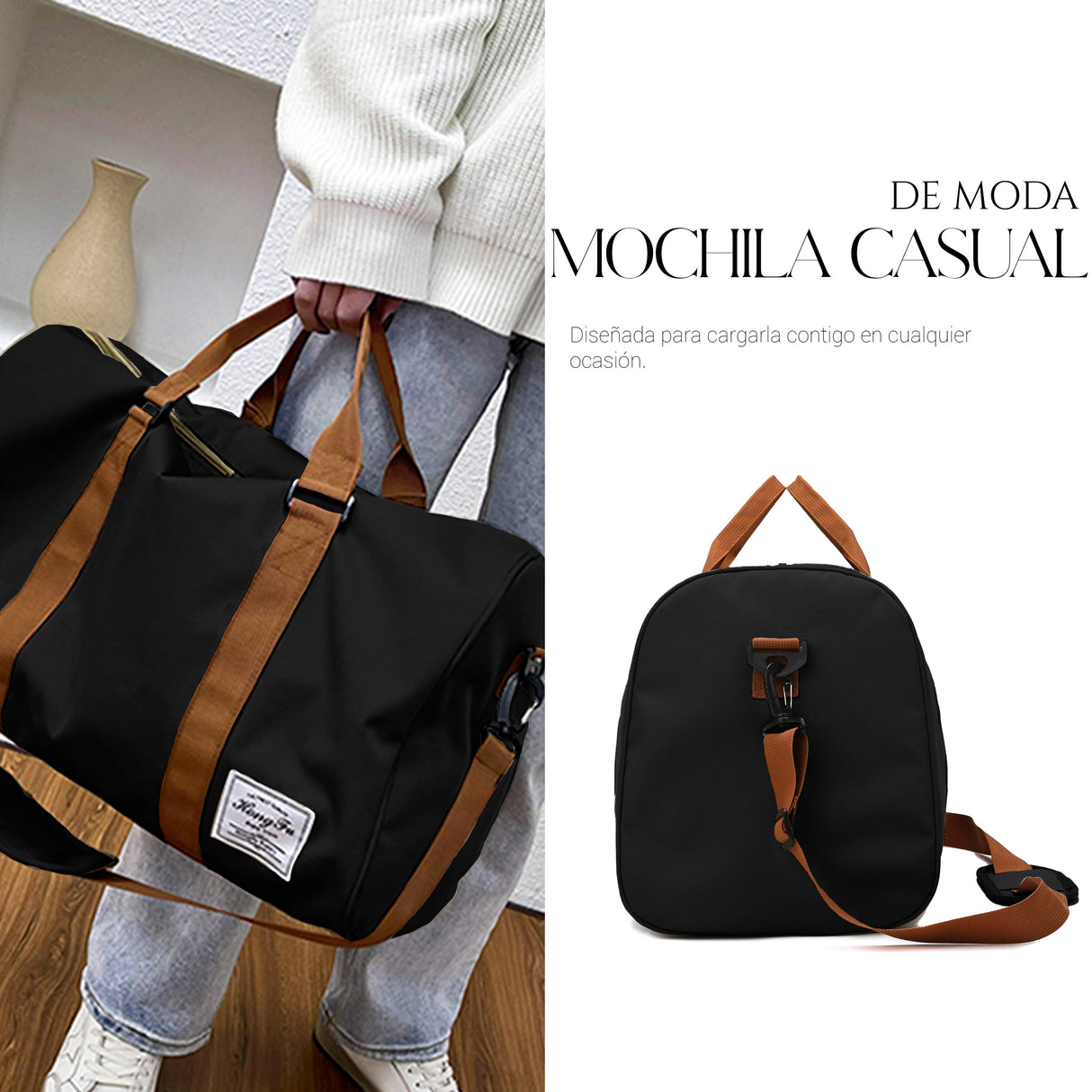 Maleta De Viaje Bolsa Mochila Fitness Bag