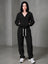 Conjunto Pants Deportivo Para Dama 2 Pz Sudadera Con Capucha MAYOREO